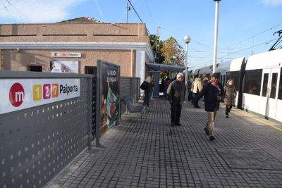 FGV abre nuevo paso inferior y ascensores de la estaci�n de Paiporta de Metrovalencia 
