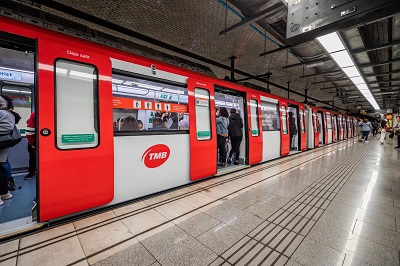 Metro de Barcelona super los 40 millones de validaciones en marzo