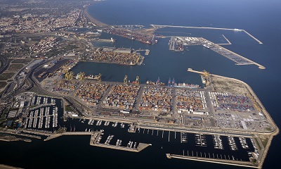 El trfico ferroviario crece un 17,5 por ciento en el puerto de Valencia en el primer trimestres