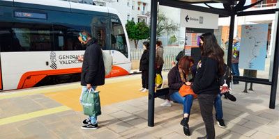 La l�nea 9 de Tram de Alicante moviliza a m�s de 250.000 personas desde la llegada del tren a Denia
