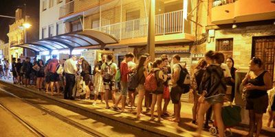 Metrovalencia transport� 118.000 personas en la noche de San Juan