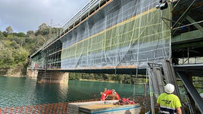 Obras de mejora de la infraestructura entre Zumaya y Zarauz
