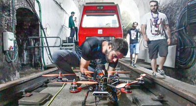Ensayos con drones en labores de inspecci�n de infraestructuras