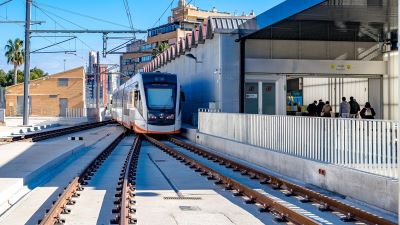 FGV licita la duplicaci�n de v�a y electrificaci�n del tramo Hospital Vila y Benidorm del Tram de Alicante