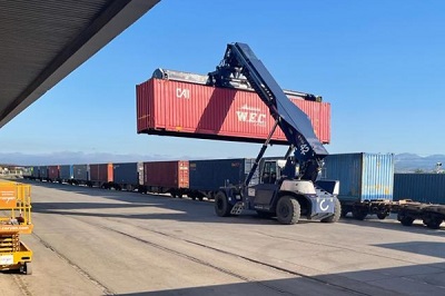 Nueva conexi�n intermodal desde La Rioja al Puerto de Bilbao