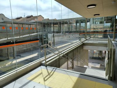 Integraci�n del ferrocarril en Villafranca del Pened�s 