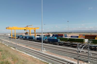 Centro Log�stico Zaragoza-Plaza, clave para el desarrollo de la autopista ferroviaria Algeciras-Zaragoza