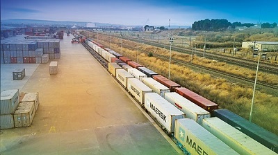La Terminal Mar�tima de Zaragoza registr� 3.441 trenes en 2022
