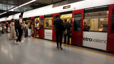 Metrovalencia incrementa el n�mero de servicios tras el periodo estival