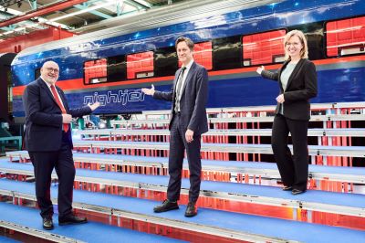 Los Ferrocarriles Austr�acos presentan la nueva generaci�n de trenes nocturnos Nightjet