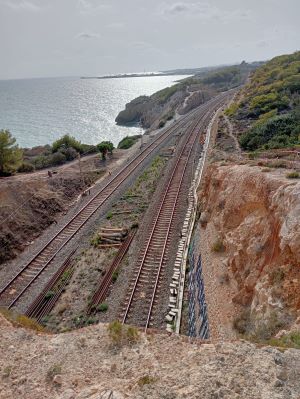 Mejora de la infraestructura entre Vilanova i la Geltr� y Castelldefels