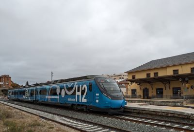 El tren demostrador de hidr�geno FCH2RAIL inicia las pruebas entre Torralba y Soria