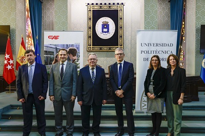 La Universidad Polit�cnica de Madrid y CAF crean el aula �universidad-empresa�