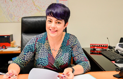 Marta Serrano, secretaria general de Transporte Terrestre