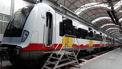 Finalizada la fabricaci�n del primero de los cinco nuevos trenes de CAF para SFM
