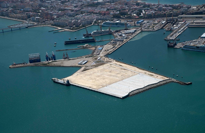 Adjudicada la primera fase de los ramales del acceso a la nueva terminal de contenedores del Puerto de Cdiz