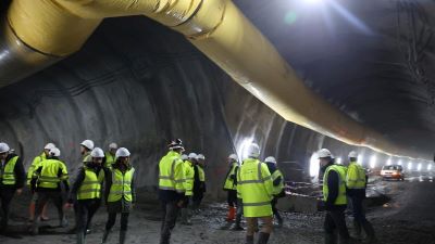 La variante soterrada que unir� Altza con Pasajes y Galtzaraborda alcanza su ecuador