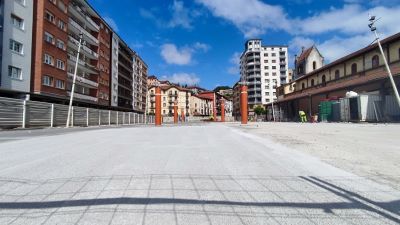 Se liberan los terrenos ocupados en Antxo para construir la variante ferroviaria entre Altza y Galtzaraborda