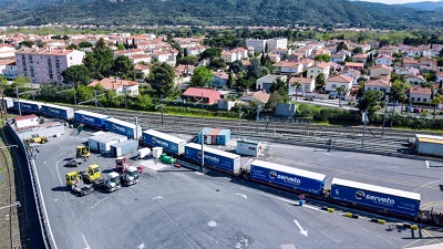 Grupo Freixenet comienza a transportar cava por ferrocarril a Alemania, Polonia y B�lgica