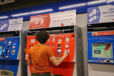 Metro de Madrid renueva las m�quinas expendedoras con tecnolog�a inteligente