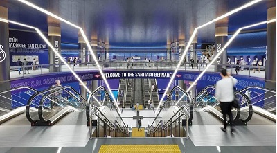 Comienzan las obras de modernizaci�n de la estaci�n Santiago Bernab�u de Metro de Madrid