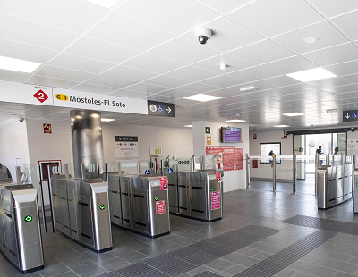 Renfe mejora de los equipamientos de control de acceso inteligente de Cercan�as Madrid