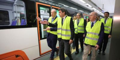 Reabierta la estaci�n de Luceros del Tram de Alicante, tras la instalaci�n de nuevos equipos de v�a