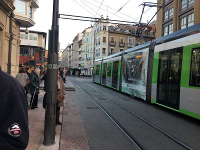 ETS reducir� el impacto ac�stico del tr�fico rodado en la traza del tranv�a de Vitoria