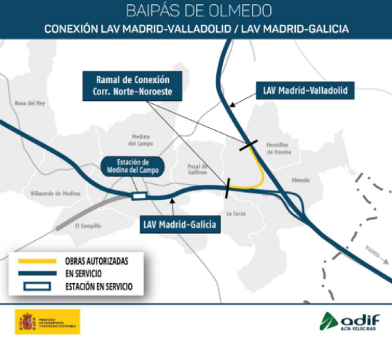 Aprobada la licitaci�n de las obras para construir la plataforma de la U de Olmedo
