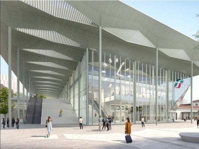 Iniciadas las obras del gran intercambiador de B�rgamo, en Italia 