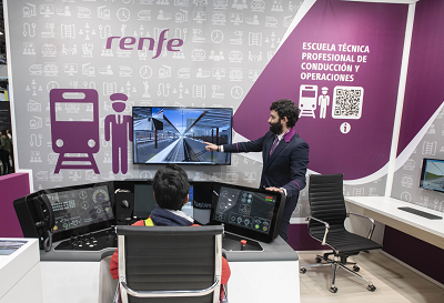 Renfe presenta en Aula 2024 su catlogo de formacin