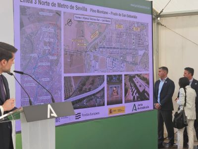 Comienzan las obras de la l�nea 3 del Metro de Sevilla