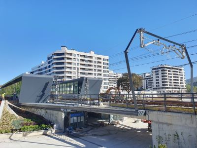 En servicio la nueva estaci�n de Zarauz 