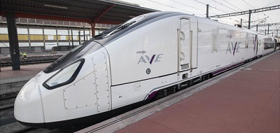Campa�a de promoci�n del AVE a Asturias y Galicia para el estreno de la nueva serie 106 de Renfe 