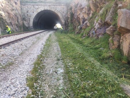 Más de 95 millones de euros para el control de la vegetación en la red convencional y de ancho métrico