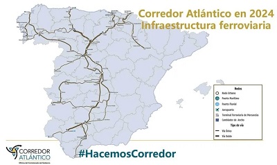 Transportes aborda la conexi�n de los puertos de La Coru�a y Ferrol con el Corredor Atl�ntico