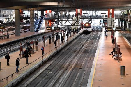 Las instalaciones de seguridad de Atocha Cercan�as se adaptan a la nueva organizaci�n de v�as