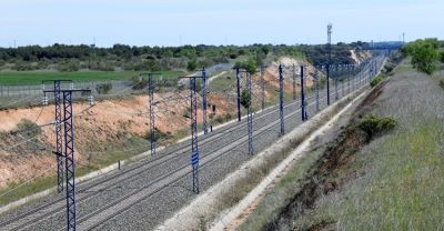 Renovaci�n de los aparatos de v�a de parte de la l�nea de alta velocidad Madrid-Barcelona 