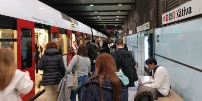 Metrovalencia transport� 8,5 millones de usuarios en abril