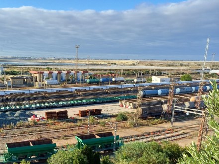 Renovación de la infraestructura en la terminal de mercancías de Huelva