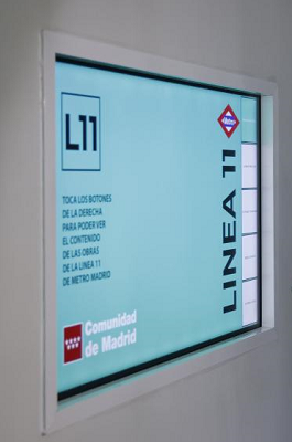 Avances en la construcci�n de la futura estaci�n 'Madrid R�o' de la l�nea 11 de metro de Madrid 
