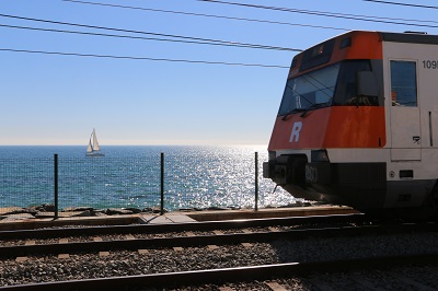 Renfe aumentar� servicios en las l�neas costeras de las cercan�as de Catalu�a durante verano