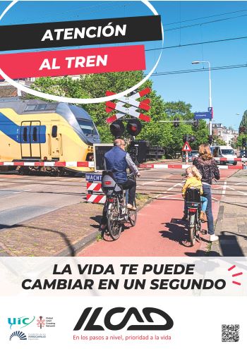 La Fundaci�n de los Ferrocarriles Espa�oles participa en la campa�a de sensibilizaci�n sobre seguridad en los pasos a nivel