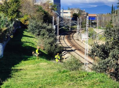 Adif reactiva su Plan de Prevenci�n de Incendios en la v�a y sus proximidades