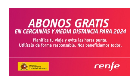 Uno de cada diez espa�oles se benefici� de los abonos gratuitos de Renfe para Cercan�as