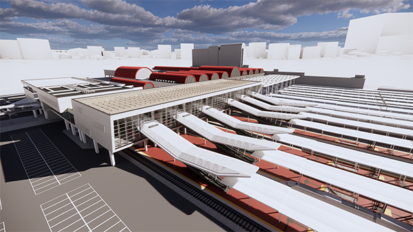 El avance de las obras de Chamart�n permite recuperar a partir de hoy quince trenes diarios