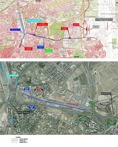 Adjudicada la se�alizaci�n del enlace de alta velocidad del aeropuerto Adolfo Su�rez Madrid-Barajas