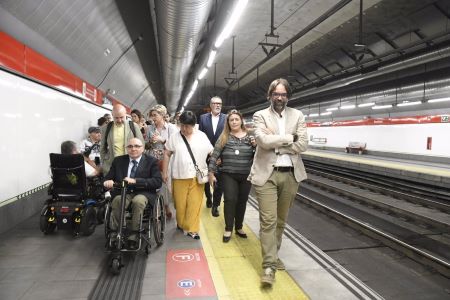 En servicio las nuevas instalaciones de accesibilidad a la estaci�n madrile�a de Recoletos 