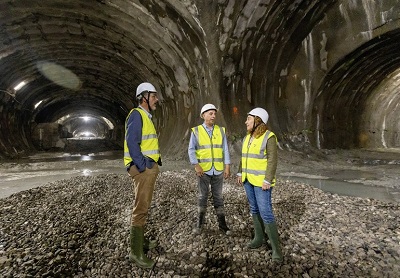 Ultiman la excavaci�n de la futura estaci�n Centro-La Concha de la variante del Topo