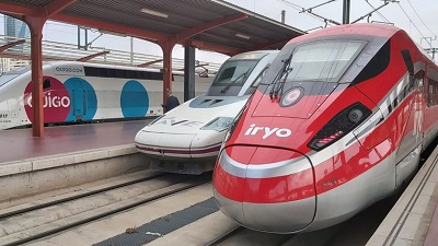 El n�mero de viajeros de alta velocidad aument� un 37 por ciento en 2023